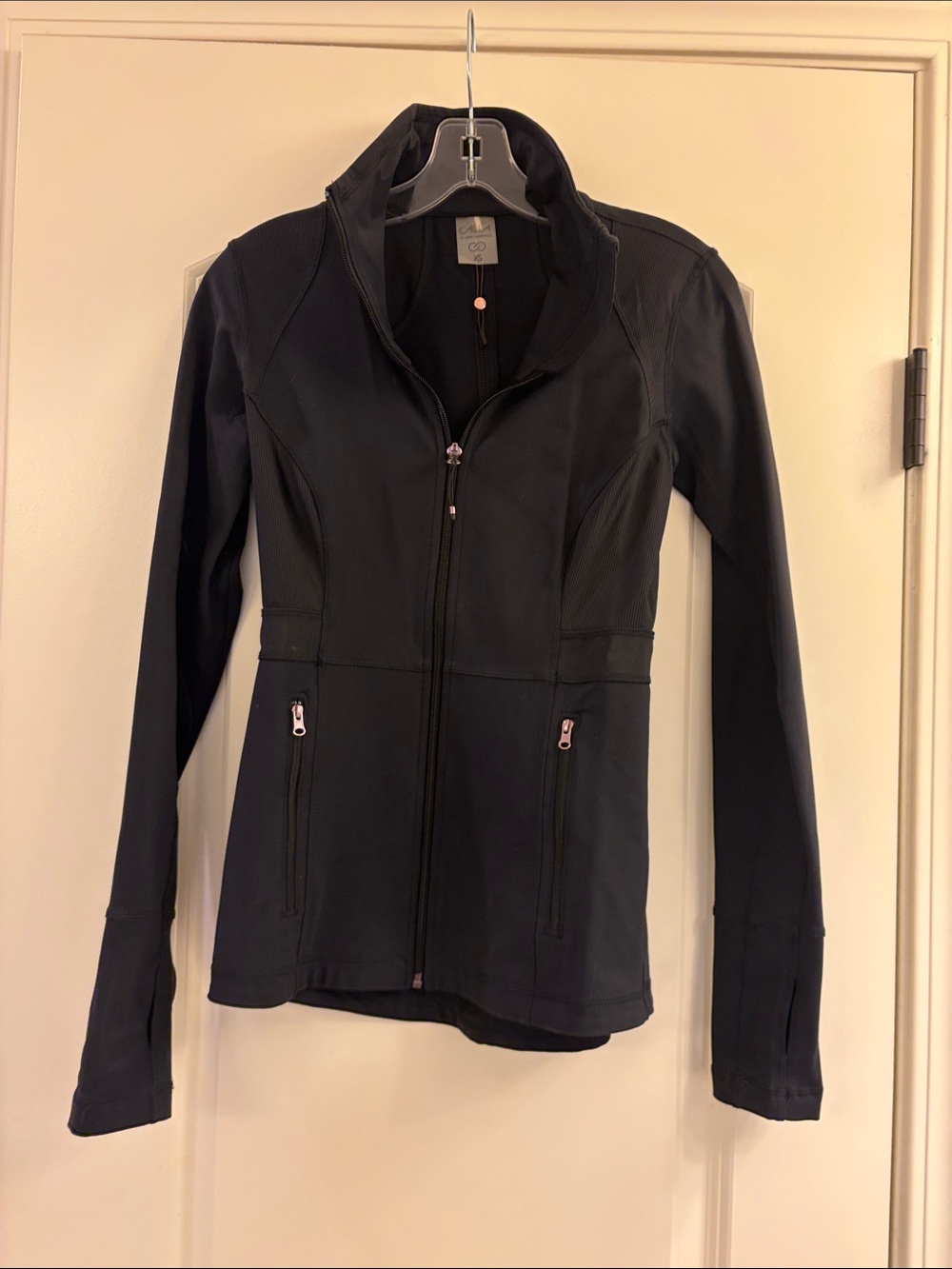 CALIA by Carrie Underwood Black Zip-Up Active Utility Jacket